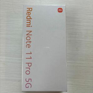  Redmi Note 11 Pro 5G 6.67インチ メモリー6GB ストレージ128GB グラファイトグレー