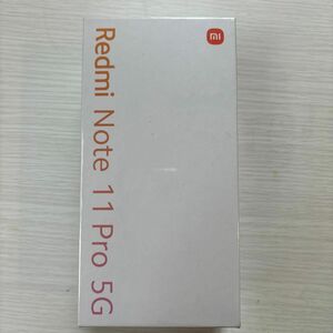  Redmi Note 11 Pro 5G 6.67インチ メモリー6GB ストレージ128GB グラファイトグレー