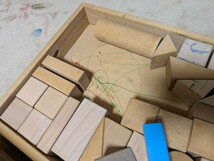現状品 ボーネルンド 木製 積み木 ブロック 積木 知育玩具/ 補充用にお使い下さい_画像6