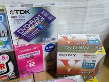 まとめ 未使用 DVD-R DVD-RW DVD-RAM/TDK SONYなど/まとめ売り_画像3