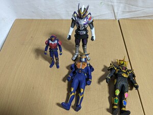 まとめ ソフビ フィギュア/仮面ライダー 電王 鎧武 ゴースト/グレイトフル魂 他 まとめ売り