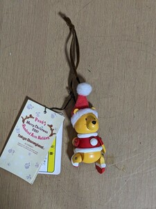  Tokyo Disney Land Winnie The Pooh Santa Claus 2001me Lee Christmas strap Hundred Acre Holiday paper tag equipped 
