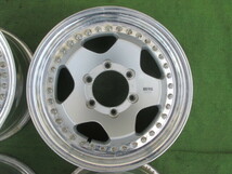 BS BRIDGESTONE BERG ベルグ 7.0J +24 PCD139.7 4本セット (C2365)_画像8