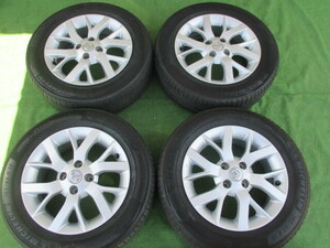 日産純正 E12 ノート 5.5J +40 PCD100 185/65R15 手渡し歓迎(C2378)