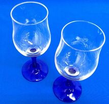 ガラス食器 コップ グラス 20点 まとめ売り 皿径13cm コップ高さ～17cm 洋食器 タンブラー 透明 ブルー ILLUM Foxwood Tales 管44520161_画像5