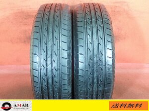 205/70R15● B.S NEXTRY / 中古 ★ 2本(T-6305A)送料無料/沖縄別途