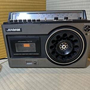 MITSUBISHI 3BAND ラジカセ JEAGAM JR-3800 ラジオカセットレコーダー 昭和レトロ 
