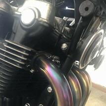 【送料無料】 Ｍ６ ２１ｍｍ ８個セット 汎用 メッキ ロングナット フランジナット マフラーナット CBX CBR CB400SF JADE H8 4号_画像3