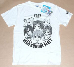 ハイスクール・フリート × しまむら コラボ Tシャツ 艦橋要員 Mサイズ はいふり