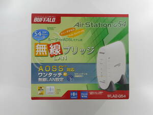 バッファロー WLA2-G54　新品　未開封品