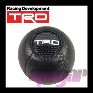 【国内正規品】33504-SP006 TRD ブラックレザー シフトノブ M12 x 1.25 5速・6速マニュアルトランスミッション搭載車 TOYOTA 追跡有り