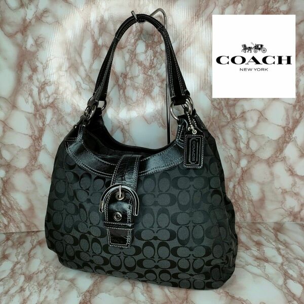 COACH　 コーチ　 シグネチャー　 ショルダーバッグ　 ハンドバッグ　