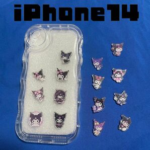 【新品】クロミ iPhoneケース14 シェイカーケース アクリルパーツ