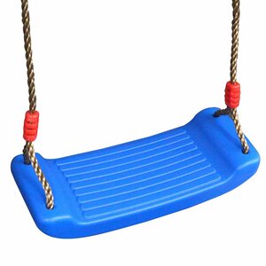 [ new goods immediate payment ] Kids swing for children blue blue interior outdoors playground equipment home . garden toy toy carrying outdoor camp DIY tree house playing 