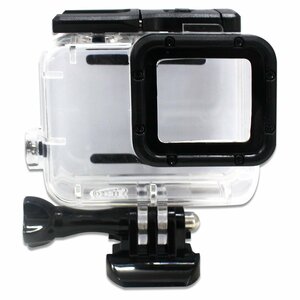 【新品即納】防水ハウジングケース GoPro Hero5/6/7対応 水深45Mまで撮影可能 高透明度画面対応