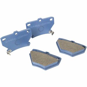 [ new goods immediate payment ] Vitz NCP10 rear brake pad left right 4 pieces set NAO material 04466-20090 04466-52040 disk pad 