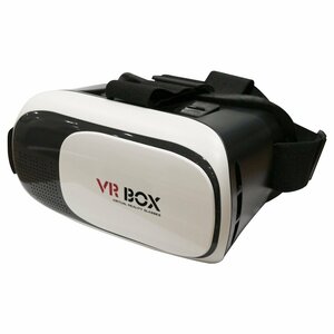 【新品即納】3Dメガネ 3Dグラス VR BOX ゴーグル スマホで3Ｄ ヘッドセット バーチャルリアリティー 眼鏡可 スマートフォン