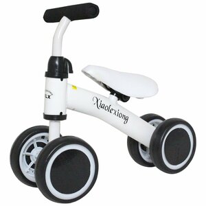 [ new goods immediate payment ]1 -years old -4 -years old for children Kids bike 4 wheel pedal none interior / outdoors combined use white balance baby bike scooter birthday tricycle 