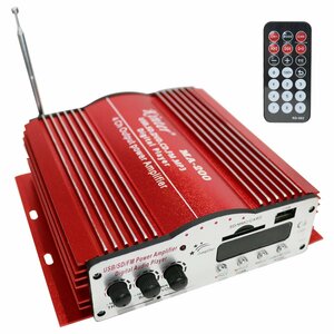 stereo audio amplifier 4ch output 12V remote control attaching MP3 speaker subwoofer amplifier sound reproduction machine audio speaker high-powered 