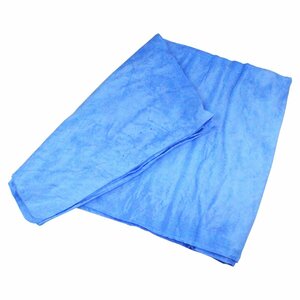 [ new goods immediate payment ] super suction! semi towel S size car wash blow . up towel . water towel blue swimming fitness sweat .. towel . rock .