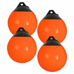 [ new goods immediate payment ][4 piece set ] tears type boat fender orange / black Φ380mm×300mm [ orange ]bi comming off ... type boat boat air guard yacht 