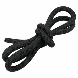 [ new goods immediate payment ]1m ~ selling by the piece 24 strike 10mm mooring rope fender rope double Blade black / black marine rope boat mooring rope 10 millimeter 