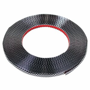 [ new goods immediate payment ][ width 12mm length 15m] carbon molding both sides tape attaching plating lmolding protector door molding scratch prevention protection 5m 10m