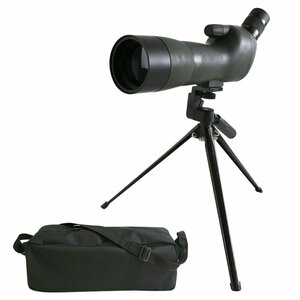[ new goods immediate payment ][ tripod & exclusive use case attaching ] 20-60 times ×60mm zoom inclination type telescope binoculars monocle sport . war wild bird observation field scope 
