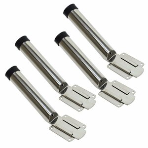[ new goods immediate payment ]1 ream 4 piece set rod holder stand made of stainless steel simple removal and re-installation difference included type wall surface fixation fishing rod put receive boat boat fishing boat sea 