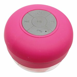  waterproof Bluetooth correspondence wireless speaker USB charge pink wireless smartphone light weight small size speaker Mike built-in sea pool 