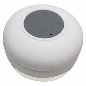 [ new goods immediate payment ] waterproof Bluetooth correspondence wireless speaker iPhone6/5 smartphone white small size speaker anywhere is possible to reproduce!