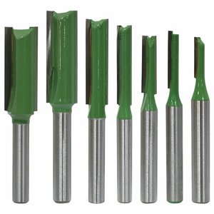 [ new goods immediate payment ] trimmer router bit axis car nk6mm 7 pcs set carbide strut bit woodworking .. groove cutter cut . tool tool 