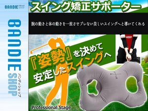 【新品即納】手打ち矯正！スイング矯正サポーター 照準搭載 ボディターン ゴルフ スイング 手打ち 防止 練習 サポーター スコアアップ