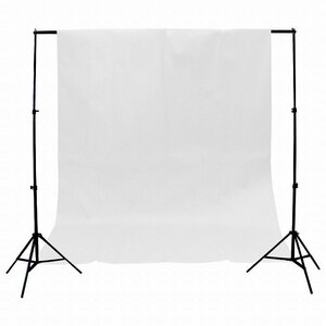 [ new goods immediate payment ] compound white background cloth attaching photographing for stand set white flexible height 80~218cm width 200cm storage case attaching Studio commodity whole body animation 