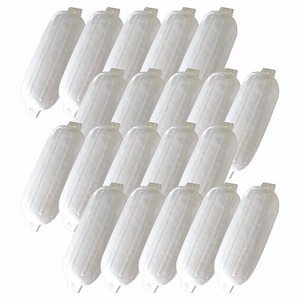 [20 piece set] boat fender 580×190mm float air fender marine boat boat yacht boat mooring comming off fishing mooring bi comming off white 