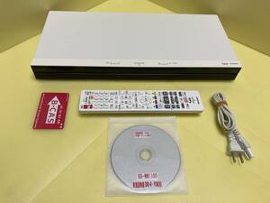 SHARP シャープ BDレコーダー BD-WW1100 2番組同時録画 HDDは交換新古品1TB(使用時間0h/5回) 整備済完全動作品(1ヶ月保証) 美品