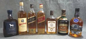 1 jpy ~[ old sake not yet . plug ] Scotch whisky Johnny uo- car white hose Glenn Hunter etc. 7 pcs set 750ml