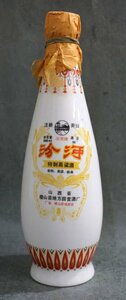 1 jpy ~ [ China sake ] old sake not yet . plug . sake mountain west .500ml 50% ceramics bottle 
