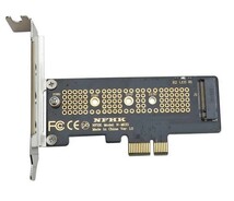 2セット PCIe PCIExpress x1 M.2（NGFF）NVMe SSD 変換アダプタ 未使用 Gen3 Gen4対応 ロープロファイル用_画像3