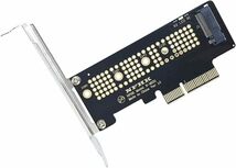 2セット PCIe PCIExpress x4 M.2（NGFF）NVMe SSD 変換アダプタ 未使用 Gen3 Gen4対応 標準ブラケット（フルハイト）用_画像3