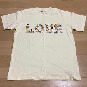 未使用！ユニクロ　UNIQLO Tシャツ　L イエロー　SNOOPY スヌーピー