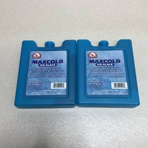 [ unused MAXCOLD ICE-GLACE S size IGLOOi glue cooling agent cooler-box 2 point set ] cat pohs 