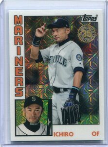 2019 Topps Update Silver Pack 1984 Topps Baseball Chrome T84U-38 Ichiro イチロー 