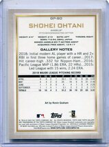 2019 Topps National Baseball Card Day Gallery Preview GP-SO Shohei Ohtani カード 大谷翔平_画像2