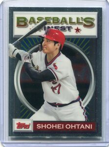 2020 Topps Finest Flashbacks 13 Shohei Ohtani 大谷翔平