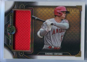 2022 Topps Triple Threads Single Jumbo Relics SJR1-SO2 Shohei Ohtani 大谷翔平 48枚限定