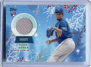 2023 Topps Holiday Relics RC-KS Kodai Senga Jersey 千賀滉大 ジャージーカード