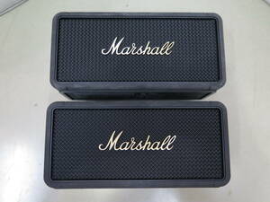 1 jpy ~^* Junk Marshall Marshall MIDDLETON Bluetooth speaker together total 2 point 