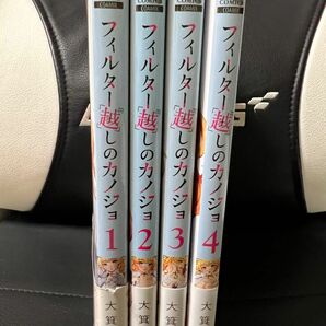 フィルター越しのカノジョ　1巻〜４巻セット（ゼノンコミックス） 大箕すず　