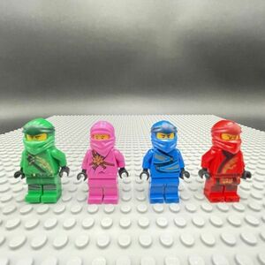 レゴ　ミニフィグ　ニンジャゴー　4個セット　新品未使用　LEGO社純正品